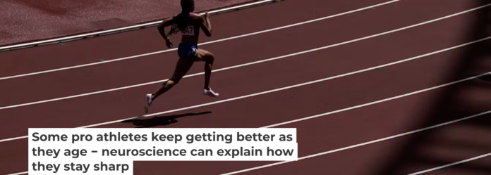 Recovery and mental resilience support the development of neuroplasticity, which helps athletes like Allyson Felix stay sharp. AP Photo/Charlie Riedel